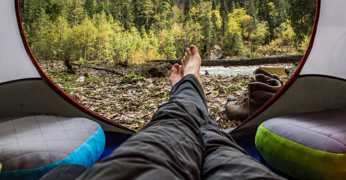When hiking, make sure you look after your feet! |  <i>Lachlan Gardiner</i>