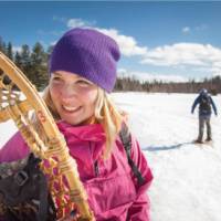 The Algonquin Park offers a perfect setting for winter activities | Goh Iromoto
