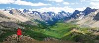 Hiking the Pipestone Pass in Banff National Park, Alberta