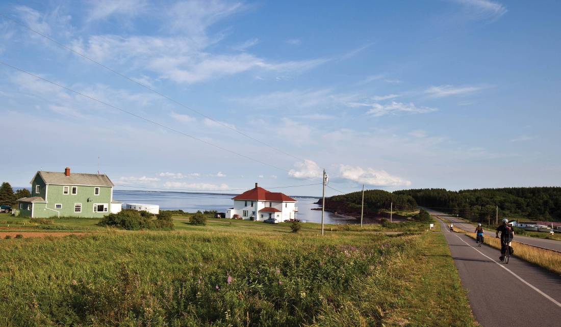 Great cycling along the Gulf Shore Parkway on Northern PEI |  <i>Guy Wilkinson</i>