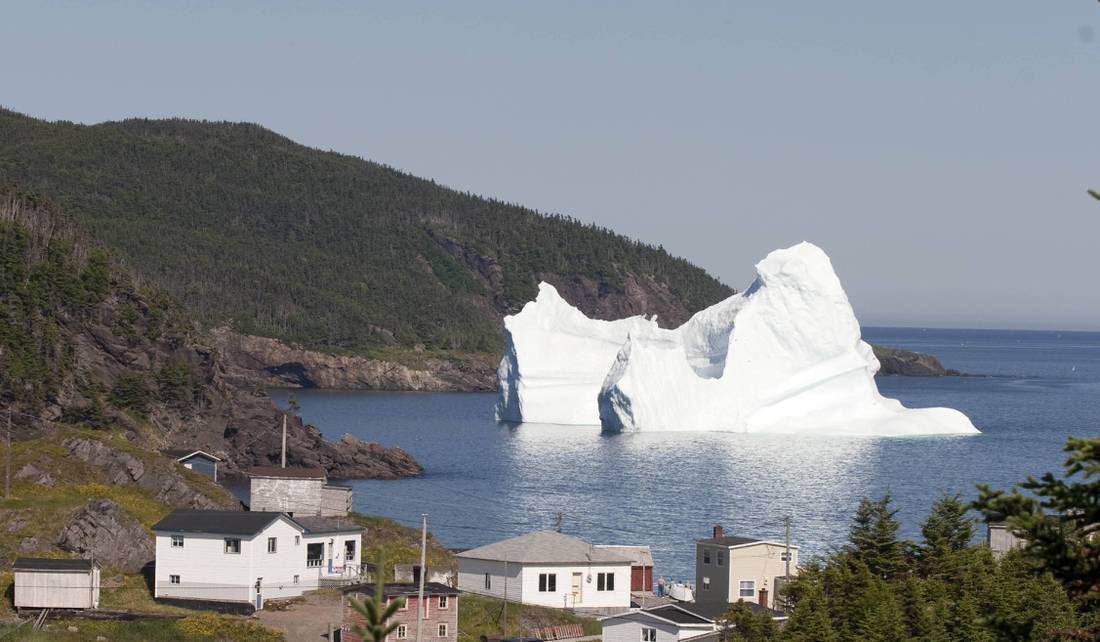 A giant iceberg visits a tiny coastal community |  <i>Newfoundland and Labrador Tourism</i>
