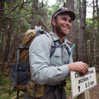 Our guide, Nick, on the Fundy Footpath |  <i>Guy Wilkinson</i>