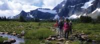 Hiking in Tonquin Valley, Jasper National Park