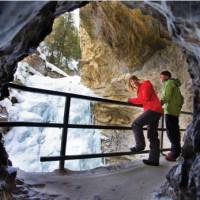Winter walk in Johnston Canyon | Banff Lake Louise Tourism