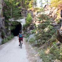 A sunny day in the Myra Canyon | Nathalie Gauthier