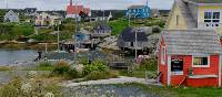 Colourful Peggy's Cove, Nova Scotia