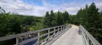 Bridge crossing on the Rum Runners Trail, NS