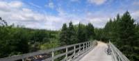 Bridge crossing on the Rum Runners Trail, NS