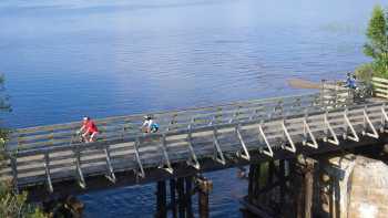 Bridge crossing in Nominingue, Quebec | ©Tourisme Laurentides