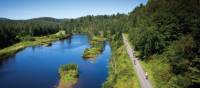 Quebec's P'tit Train du Nord rail trail