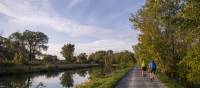 A beautiful day to cycle alongside the Chambly Canal | Gaëlle Leroyer