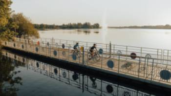 Spectacular views of Boivin Lake in Granby