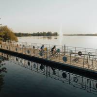 Spectacular views of Boivin Lake in Granby