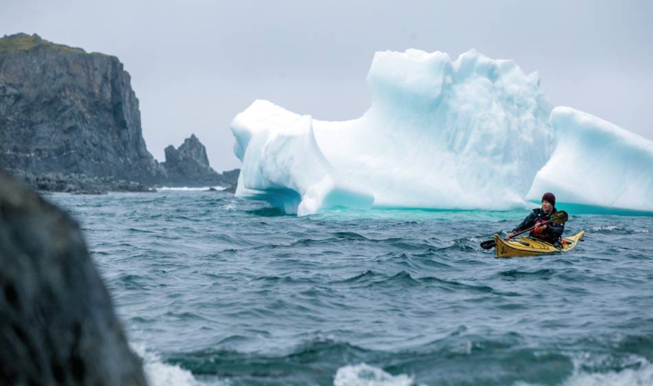 Paddling through 'Iceberg Alley' off the coast of Newfoundland |  <i>Tourism Newfoundland and Labrador</i>