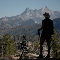 Hiking above the John Muir trail in California's High Sierra | Visit California/Michael Lanza