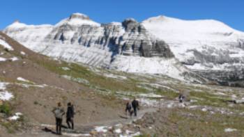 Hiking in Glacier National Park, Montana