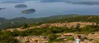 View from the top of Cadillac Mountain in Acadia National Park, Maine | ©VisittheUSA.com