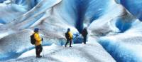 Trekking on Mendenhall Glacier, Alaska | Sue Badyari