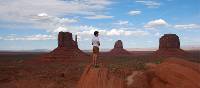Enjoying the view in Monument Valley | Tanya Cross