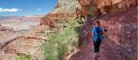 Perfect weather for hiking into the Grand Canyon