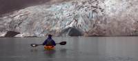 Kayaking through the icy Shoup Bay | Jake Hutchins
