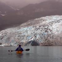 Kayaking through the icy Shoup Bay | Jake Hutchins