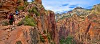 Hiking in Zion National Park, Utah | ©VisittheUSA.com