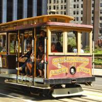 Travellers on the cable car in San Francisco | Graham H.
