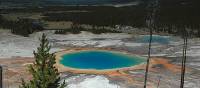 Multi-coloured geothermal pools in Yellowstone National Park | Sue Badyari