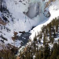 Yellowstone National Park is stunning during the winter months