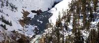 Yellowstone National Park is stunning during the winter months