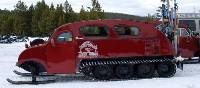 Yellowstone snow coach